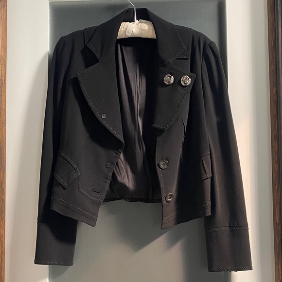 John Galliano Jackets & Blazers - John Galliano Vintage Military Inspired Blazer